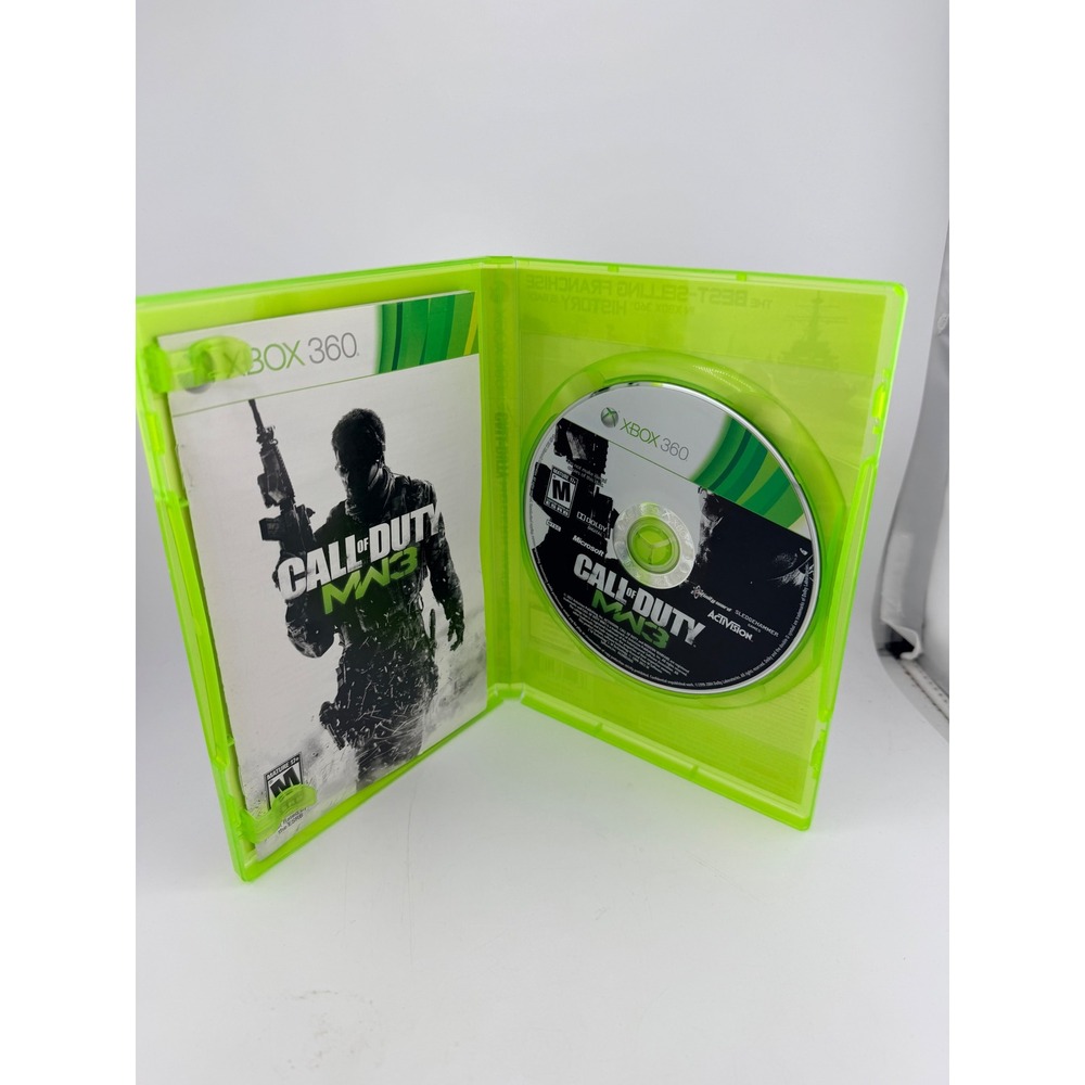 Call of Duty Modern Warfare 3 Xbox 360 Activision MW3 Game with Manual CIB - Picture 6 of 6